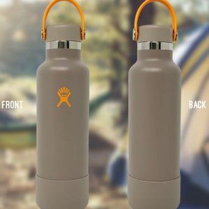 Hydro Flask 21oz Standard Mouth Flex Cap Stainless Steel Water Bottle, Woodstove